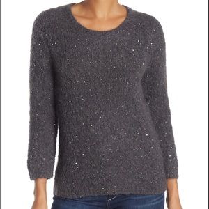 NWT TOMMY BAHAMA SUNSTONE SEQUINED PULLOVER